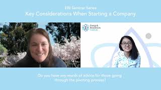 Key Considerations When Starting a Company - Rhonda Shrader