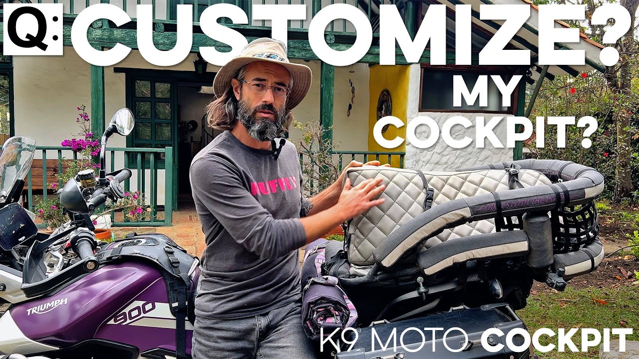 ⚼:﹕What parts of the K9 Moto Cockpit can I customize?