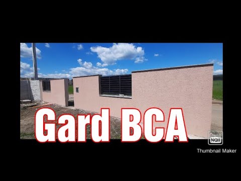Cum construiești un gard din zidarie de BCA