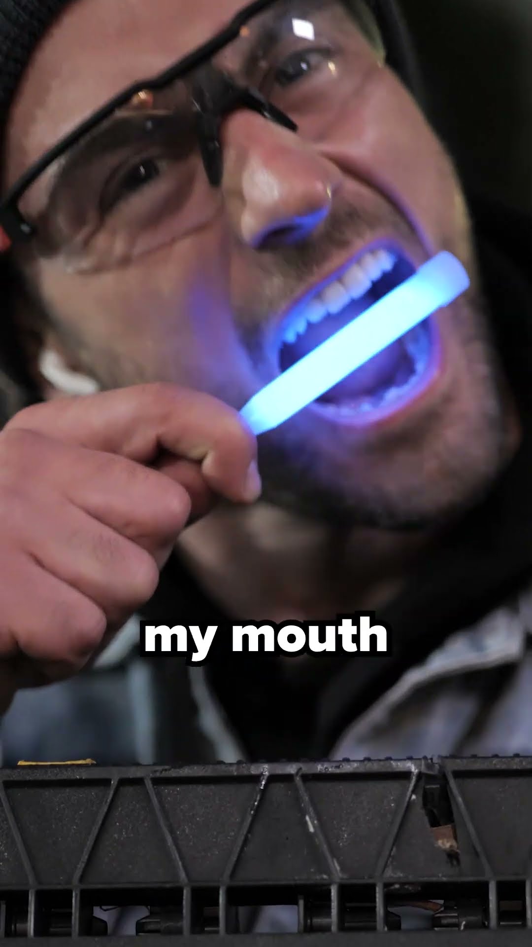 What Happens When You Slice A Glow Stick Vertically