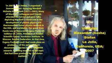 V. Alexander Stefan, PhD | Thermonuclear Fusion Research in USA: RF Plasma Heating and Current Drive