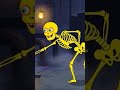 Paint The Skeleton With Colors #teeheetown #shorts #kids #rhymesforkids
