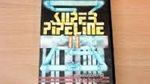 SUPER PIPELINE 2 CBM64 C64 TASKSET 1985 CLASSIC RETRO VIDEO GAME LONGPLAY