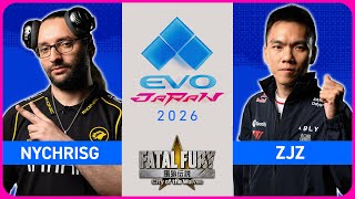 Evo Japan 2026: FATAL FURY: City of the Wolves | ZJZ vs NYChrisG | Winners Semifinal