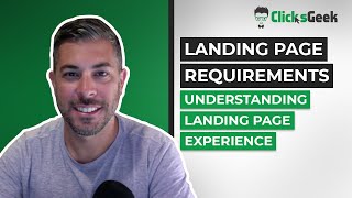 Landing Page Requirements | Increase Landing Page Experience