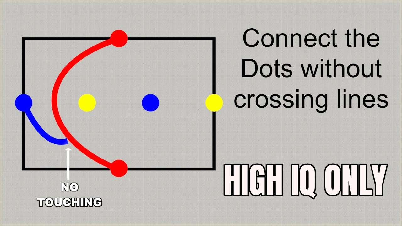 Brain Teaser IQ Test: Only A Superhuman Can Connect The Nine Dots With Four  Straight Lines in 30 Seconds!