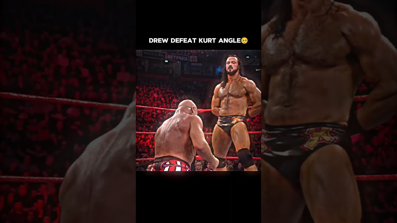 Drew McIntyre vs Kurt Angle 💔