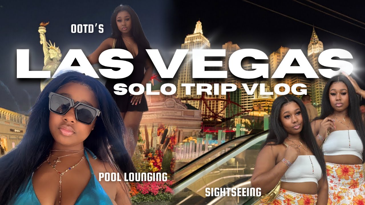 What Happens When You Go to Vegas… SOLO 😏🎰 | Vegas Solo Trip Vlog | OOTD | Exploring | Miyah Tonae