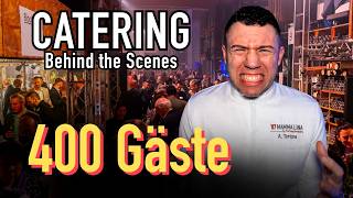 400 guests & maximum pressure 🍝 Catering Behind the Scenes with Angelo