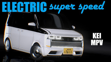 Making An (Electric) Kei MPV In Automation And BeamNG