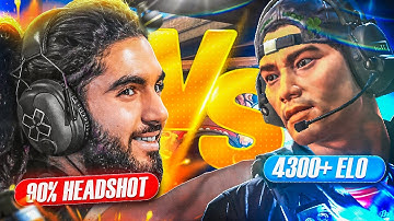 WHEN SCREAM FACES A 4300 ELO PLAYER ON FACEIT !!