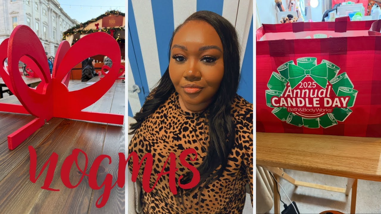 VLOGMAS, День 11 | Распродажа свечей B&BW | Покупки в TJ MAXX | Покупки к Рождеству | Поиск T3 | ...