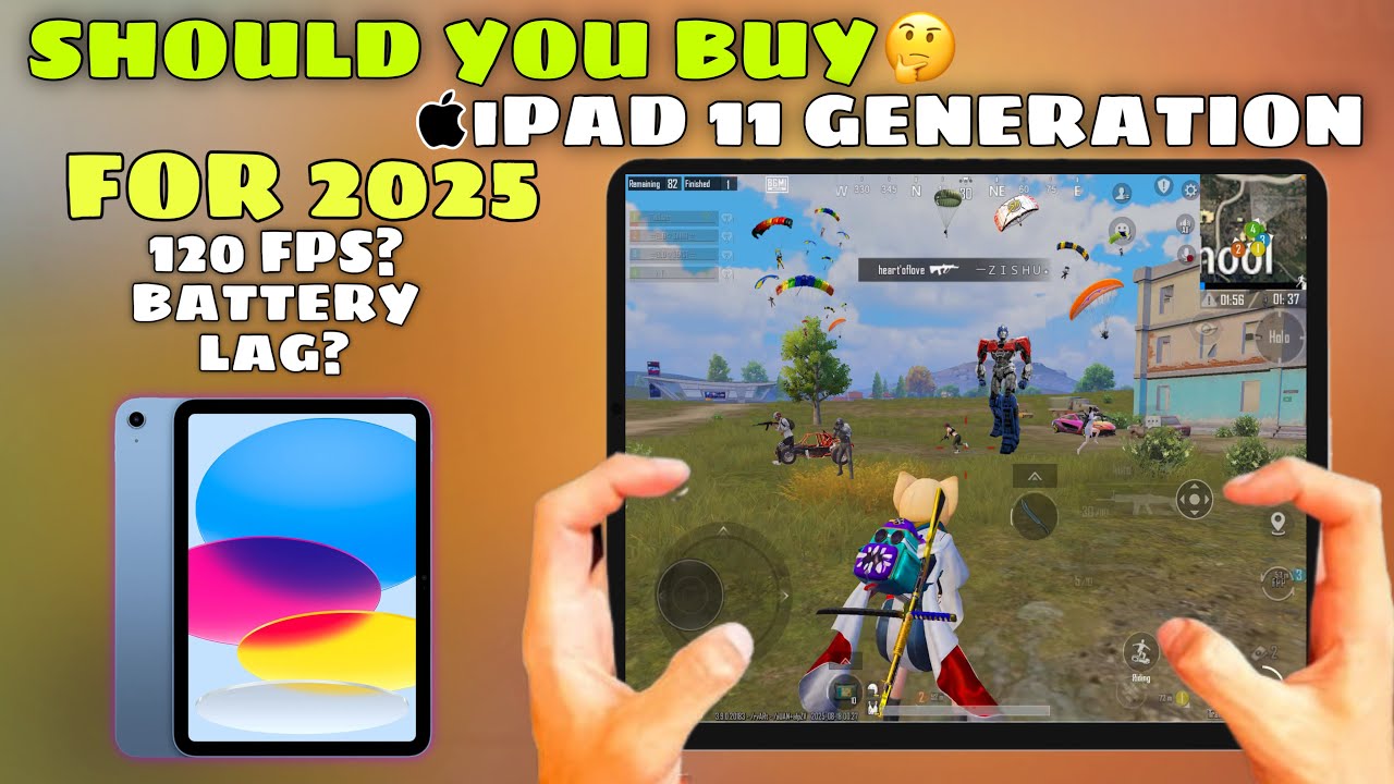 iPad 11 Gen 2025 🔥 BGMI Test | 120 FPS Ultra Smooth Gameplay Review ...