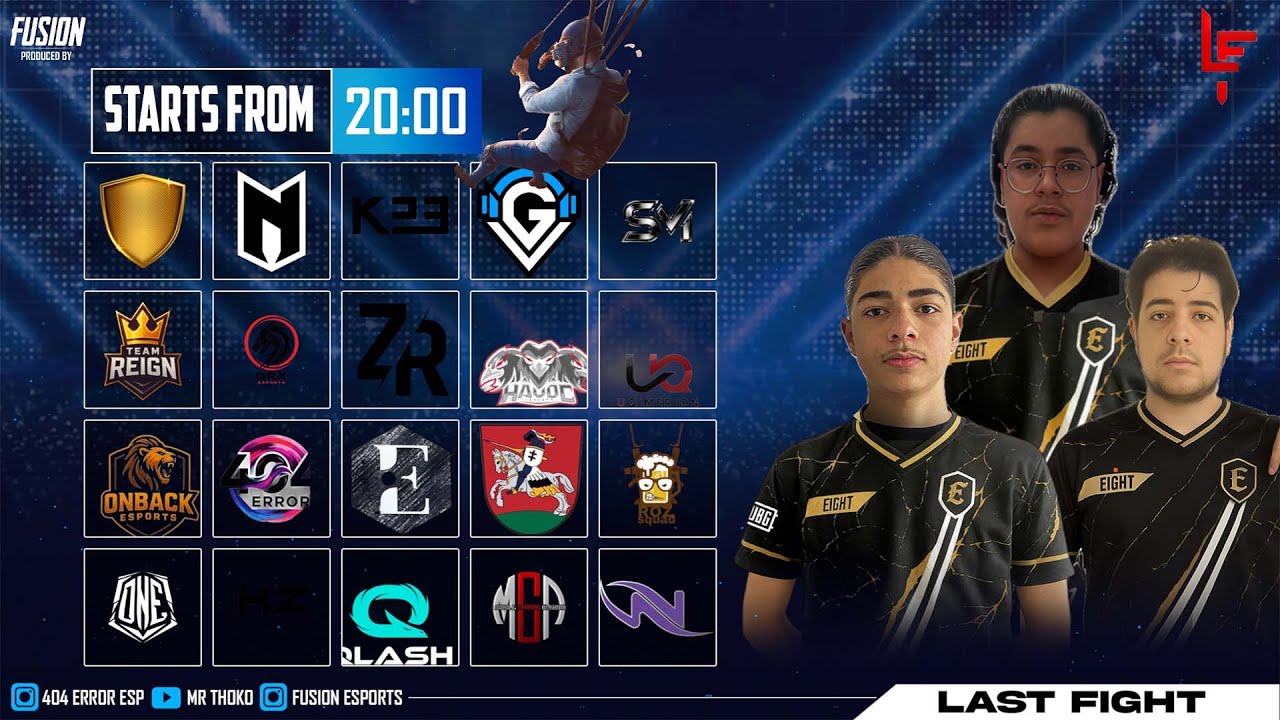 [EN]404 ERROR ESPORTS x LAST FIGHT | GRANDFINALS  | 300€ PRIZEPOOL 