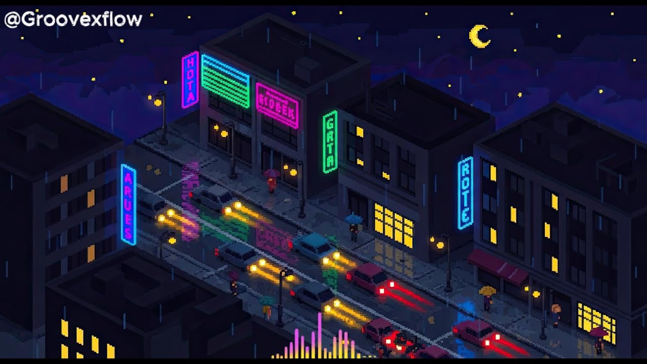 Late Night City Flow 🎧 Relaxing Groove Beats I Groovexflow