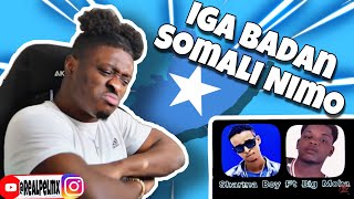 Sharma Boy ft. Big Moha - Iga Badan Somali Nimo (Official Audio) 🇸🇴🔥REACTION