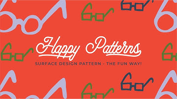 How to create some Surface Patterns Design - Intro - Part 01