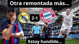 Es increíble… no puede ser… una vez más el Real Madrid se planta en una Final… Estoy harto! 😡