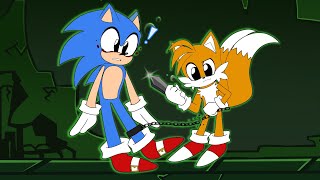 SONIC \& TAILS:  TAILS SAVES SONIC (Below The Depths Animation)