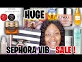 HUGE SEPHORA VIB SALE HAUL SPRING 2021 🤩 (new makeup + skincare!)