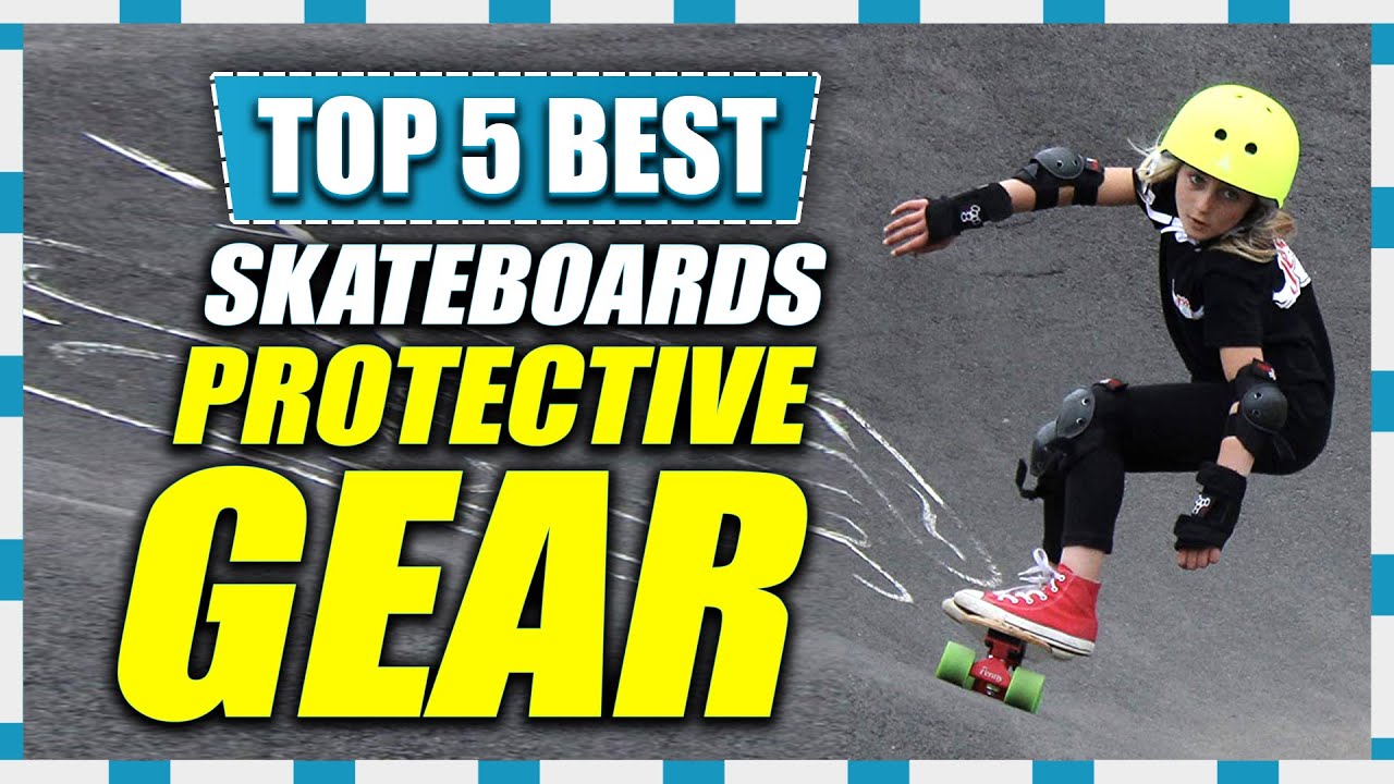 Temporada audiencia interno Top 5 Best Skateboard Protective Gear for Skateboarders in 2023 | Get A  Scooter - YouTube