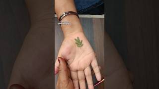 leaf stylish mehndi design #youtubeshorts #shots #mehmdi #hennadesign #henna