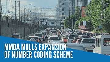 MMDA mulls expansion of number coding scheme