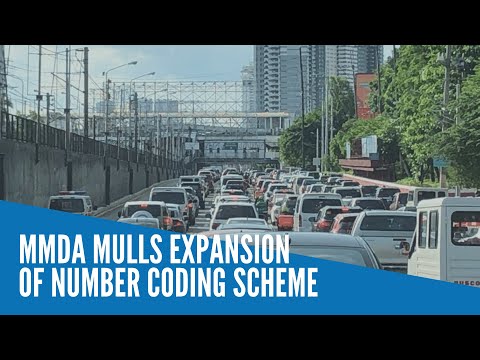 MMDA mulls expansion of number coding scheme