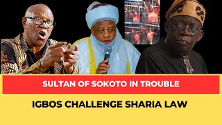 SHOCKING 🔥 PETER OBI BLASTS  SULTAN OF SOKOTO AFTER SHARIA COURT ACTION IN ABUJA