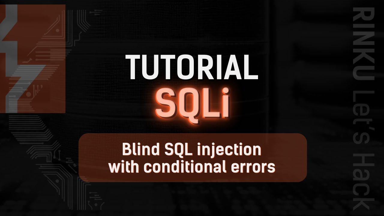 SQL Injection paso a paso | Lab 12: Blind SQL injection with ...
