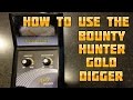 How to Use the Bounty Hunter Gold Digger Metal Detector