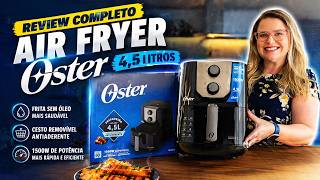 Air Fryer Black Perform 4,5L Oster - Fritadeira Elétrica