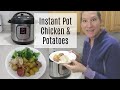 DUMP & GO INSTANT POT CHICKEN AND POTATOES | QUICK AND EASY DINNER RECIPE | BUDGET MEALS image