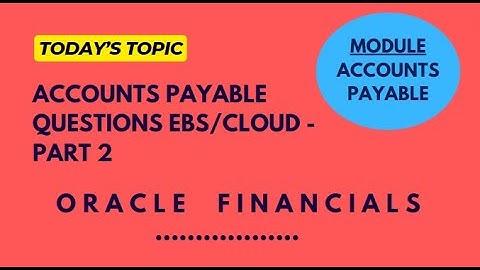 Accounts Payable Interview Questions