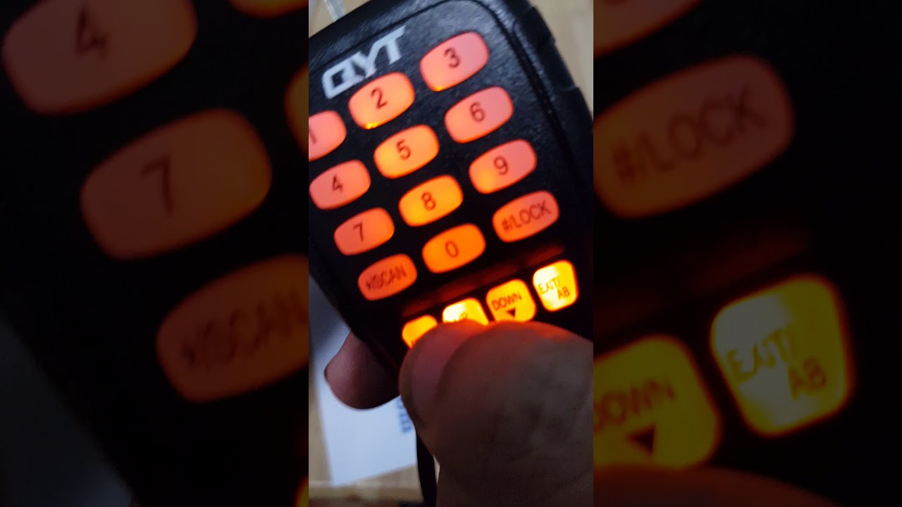 วิธีบันทึกช่อง QYT KT8900
