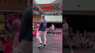 Teen Camp performing at opening at Diamond Mall Skopje