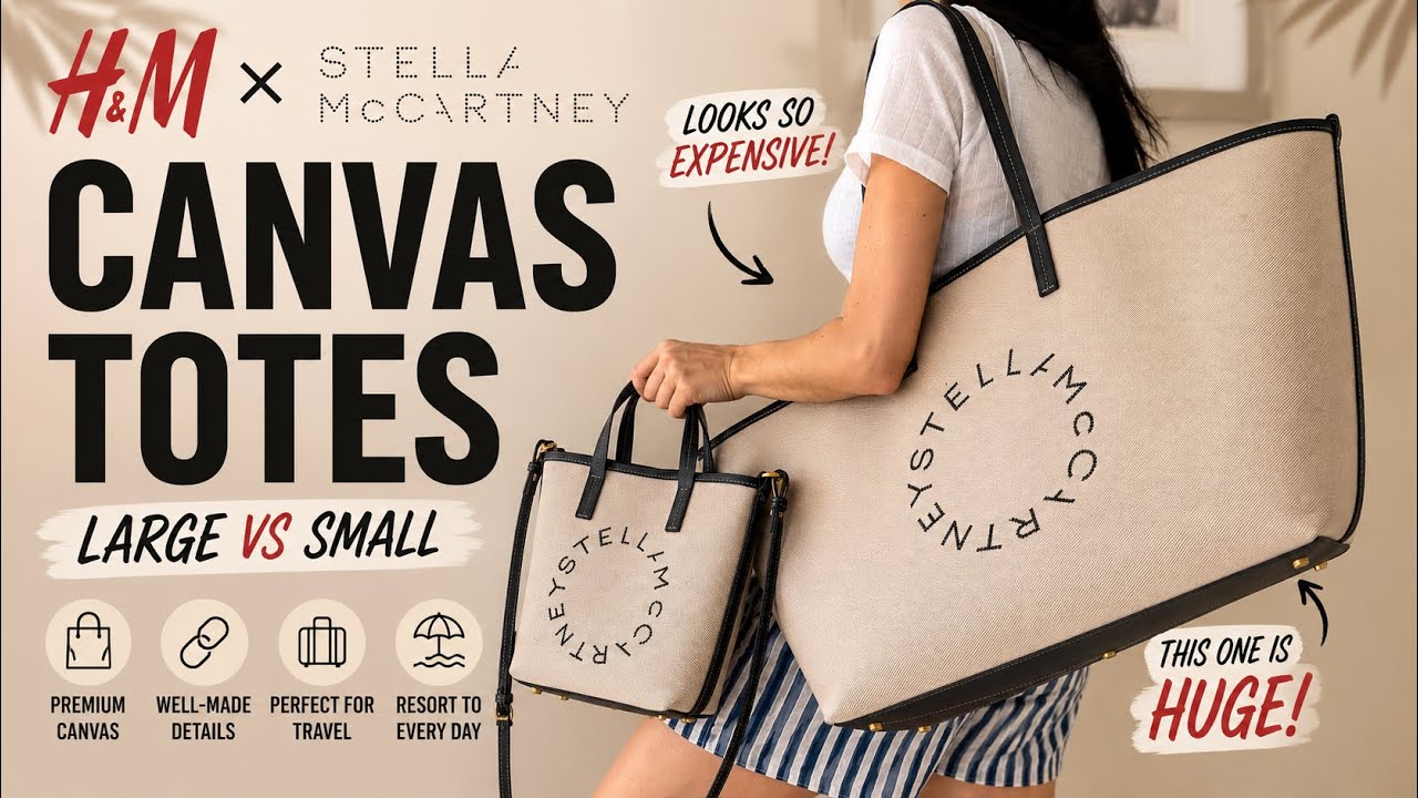 H&M x Stella McCartney Canvas Totes Review | They Look SO