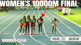 KEN WINS GOLD AGAIN WOMEN'S 10000M FINAL BY CHEPNGETICH JANETH 13TH African Games