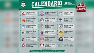 Club Santos Laguna Calendario Oficial | Clausura 2019 | Liga Mx - YouTube