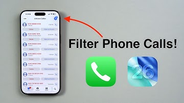 How To Filter Phone Calls in iOS 26 (Phone Screening) - Stop Spam Calls!