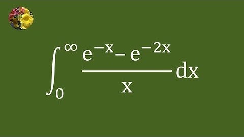 Solving improper integral using a unique technique one might have not seen before
