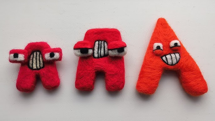 Russian Alphabet Lore [А to Я] Harrymation version Satisfying Needlefelt  Art Compilation 