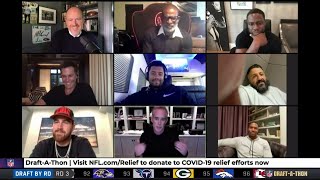 Celebrity Kevin Hart Leads a Star-Studded Trash Talking Event! Brady, Strahan, Kelce, Wilson & More! Profile