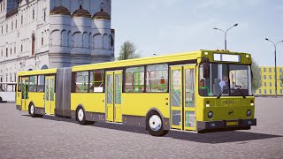 ЛиАЗ-6212.40 ГАРМОШКА!По карте Гостомысл | Proton Bus Simulator