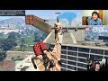 EL JUEGO DEL CULATAZO Y CHISTES MALOS!! DIRECTO COMPLETO GTA V PARKOUR