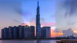 Landmark 81  Tòa nhà cao nhất Việt Nam lung linh về đêm giữa Sài Gòn xa hoa   Vres tv