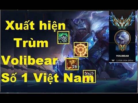 Video Xuất Hiện Trùm Volibear 1 Triệu Thông Thạo Rank Thách... - youtube