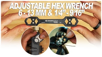 Jonard Tools Adjustable Hex Wrench (AHW-600) Product Video