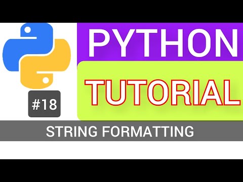 String Formatting Methods in Python Programming Language Tutorial