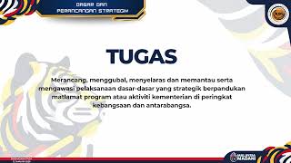 SLAID CARTA ORGANISASI BAHAGIAN DASAR DAN PERANCANGAN STRATEGIK KEMENTERIAN BELIA DAN SUKAN (KBS)